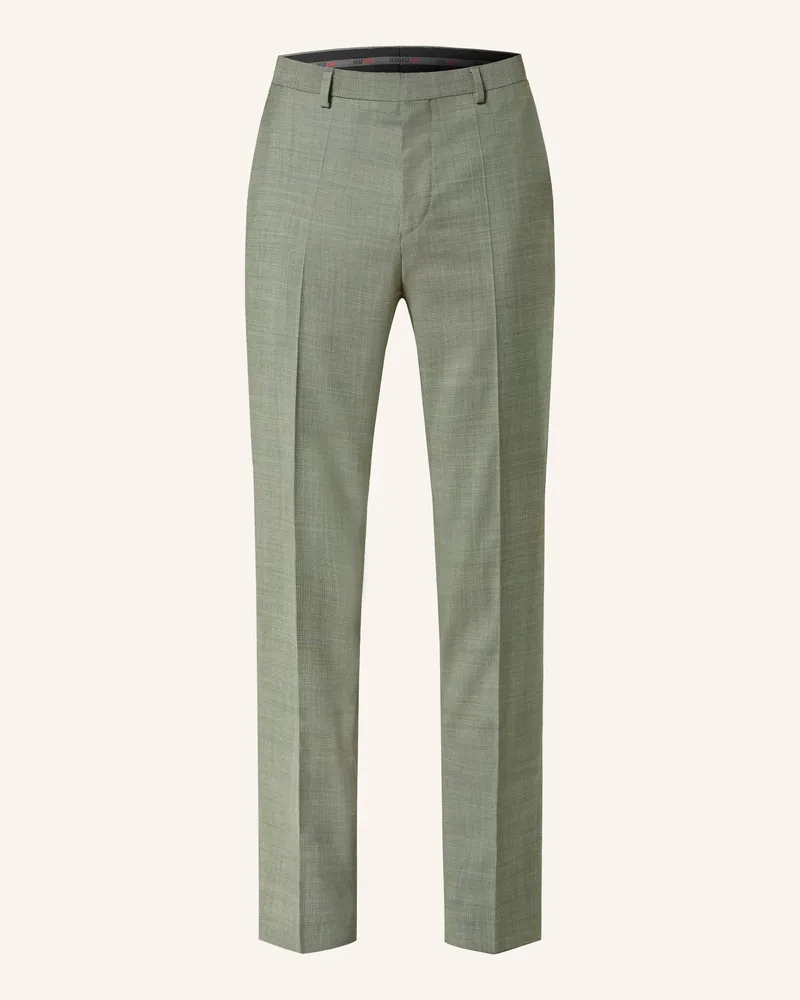 HUGO BOSS Anzughose HESTEN Extra Slim Fit Grün