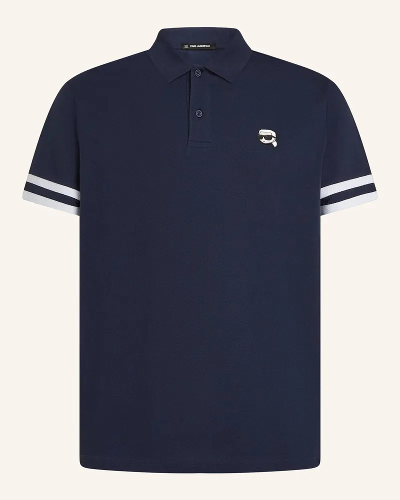Karl Lagerfeld Poloshirt blau Dunkelblau