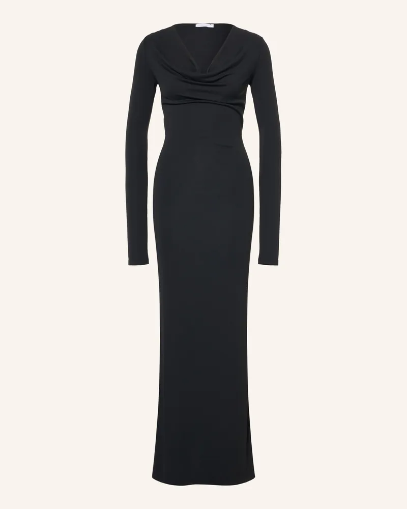 Patrizia Pepe Jerseykleid schwarz Schwarz