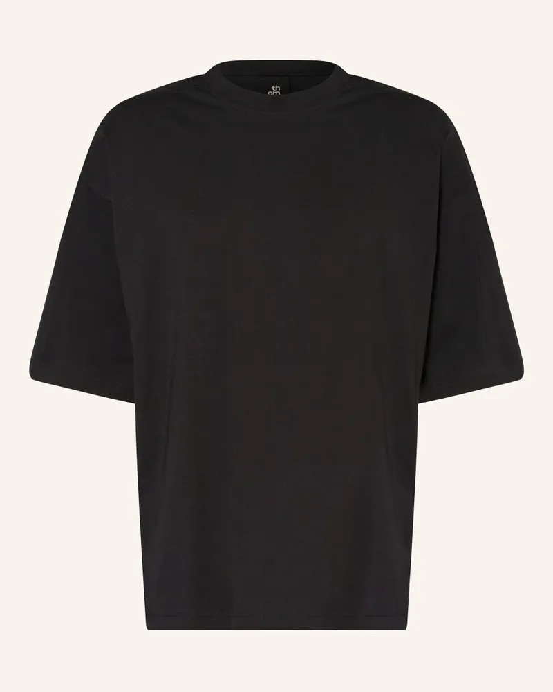 THOM KROM Oversized-Shirt Schwarz