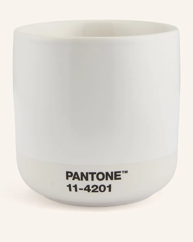 Pantone Universe Thermobecher CORTADO Weiss