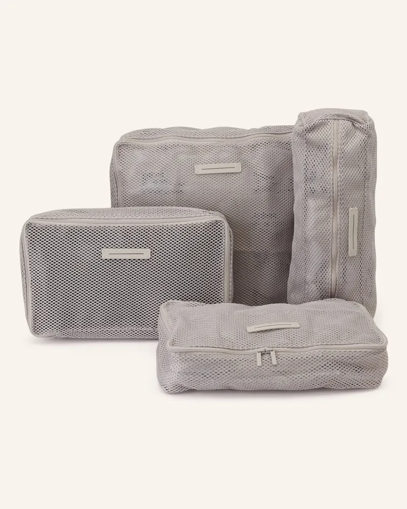 HORIZN STUDIOS 4er-Set Packhilfen beige Grau