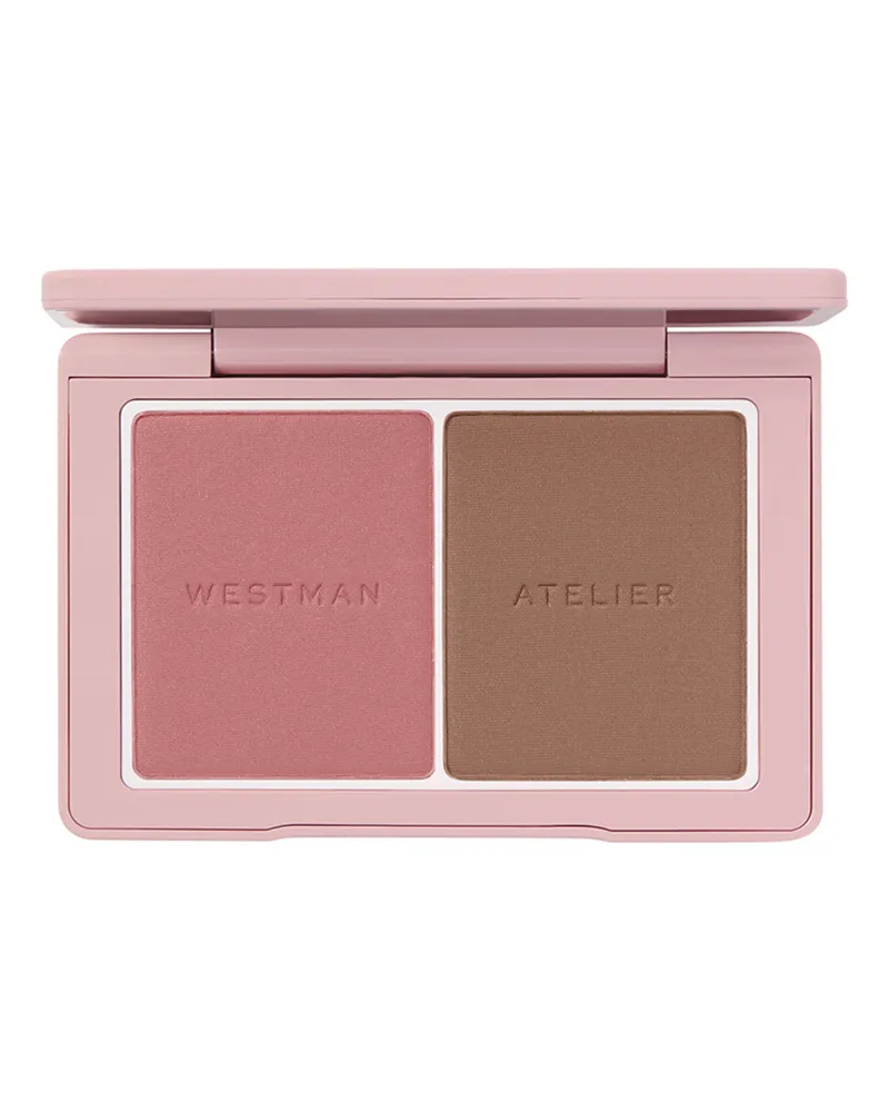WESTMAN ATELIER BABY CHEEKS + FACE TRACE SCULPTING POWDER DUO Petal