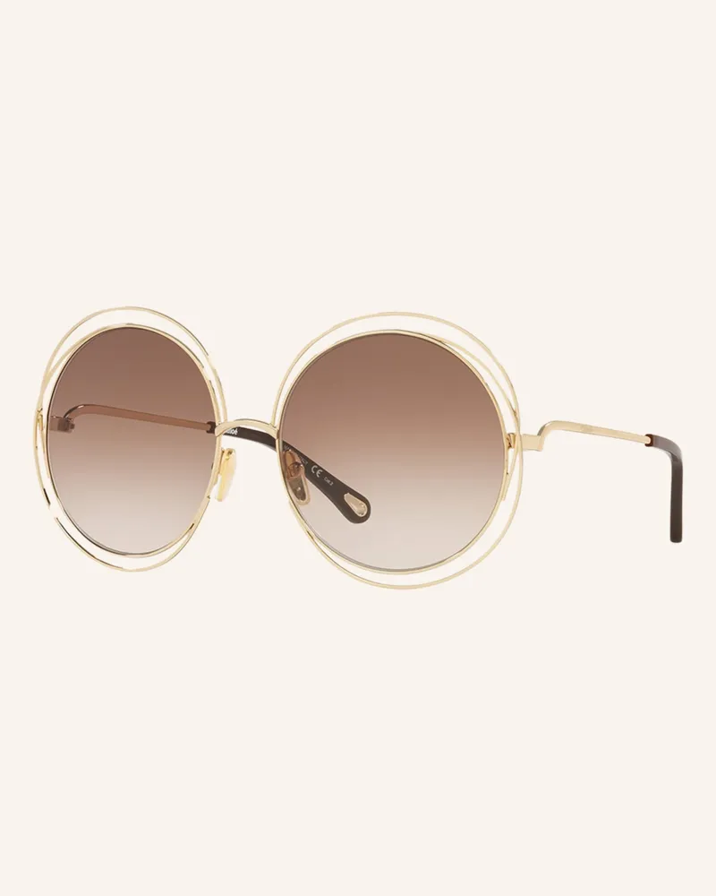 Chloé Sonnenbrille Ch 0045s gold 2310d4