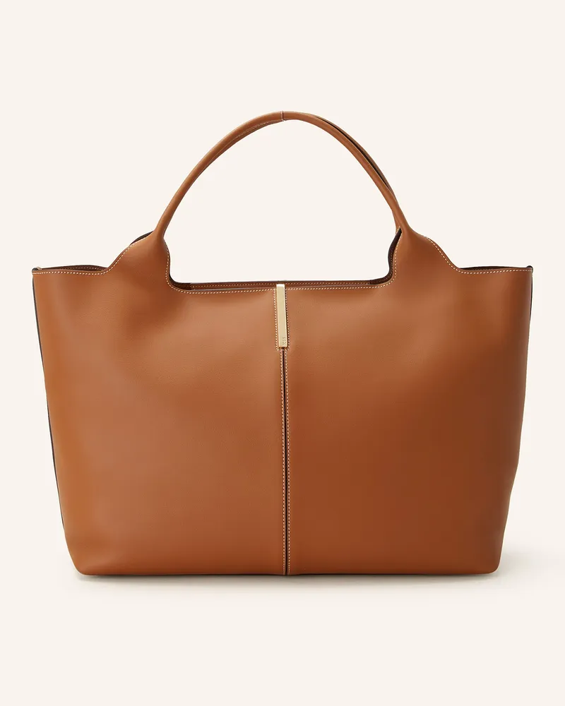 TOD'S Shopper Cognac