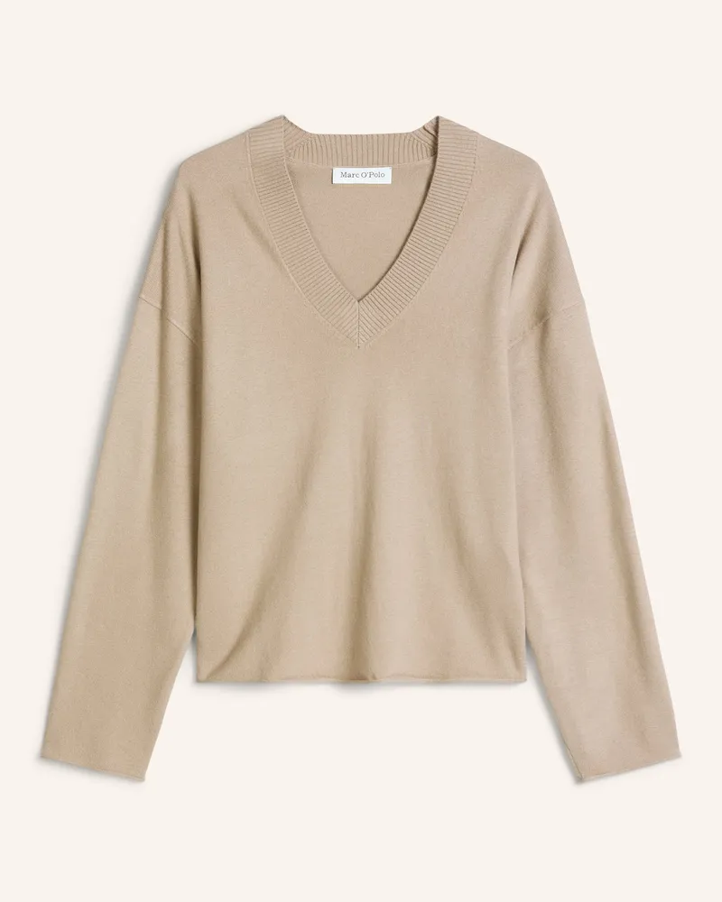 Marc O'Polo V-Neck-Pullover beige Beige