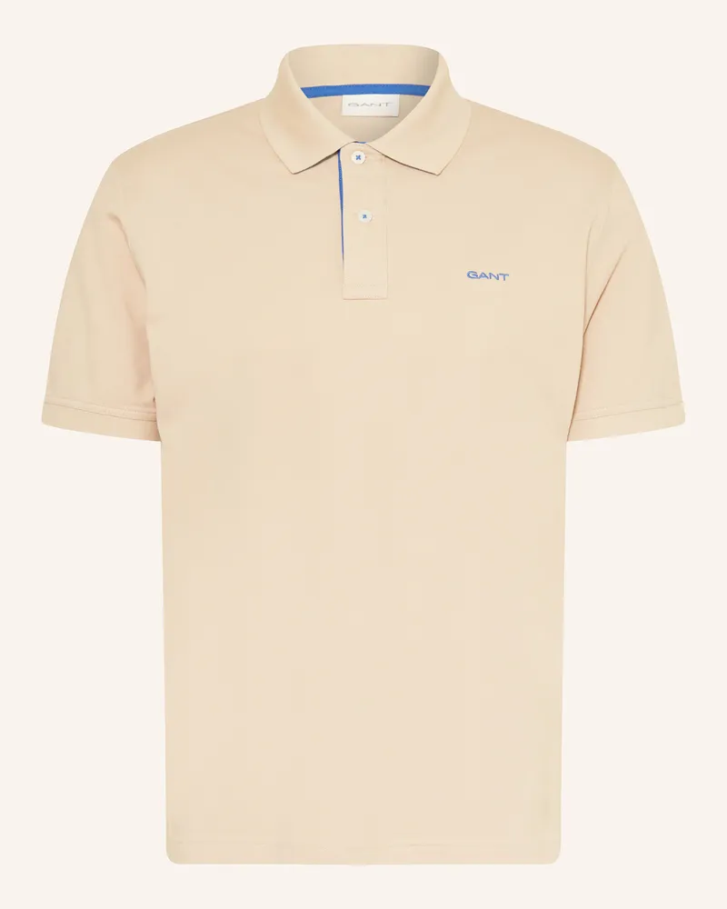 Gant Piqué-Poloshirt Beige