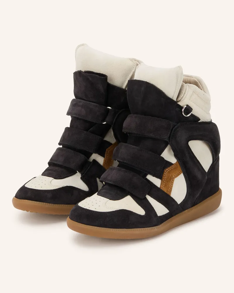 Isabel Marant Hightop-Sneaker Bekett schwarz Schwarz