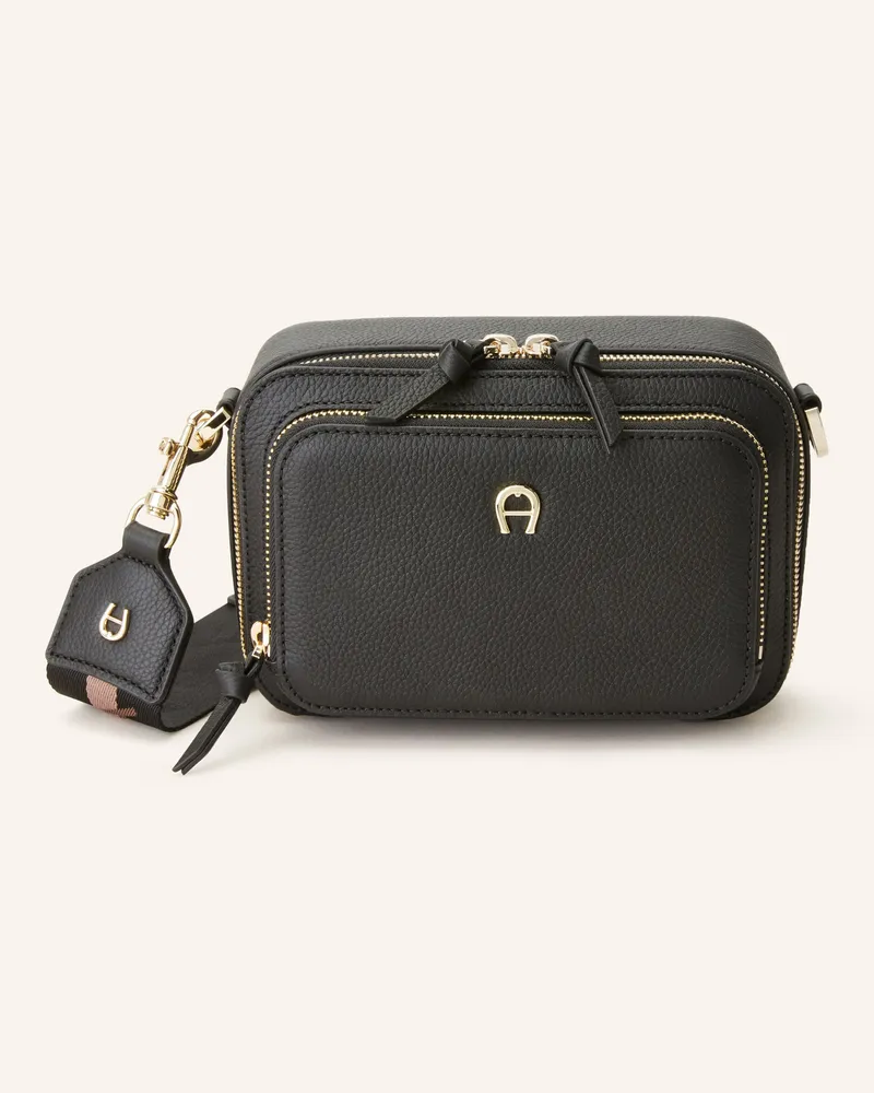 Aigner Umhängetasche Schwarz