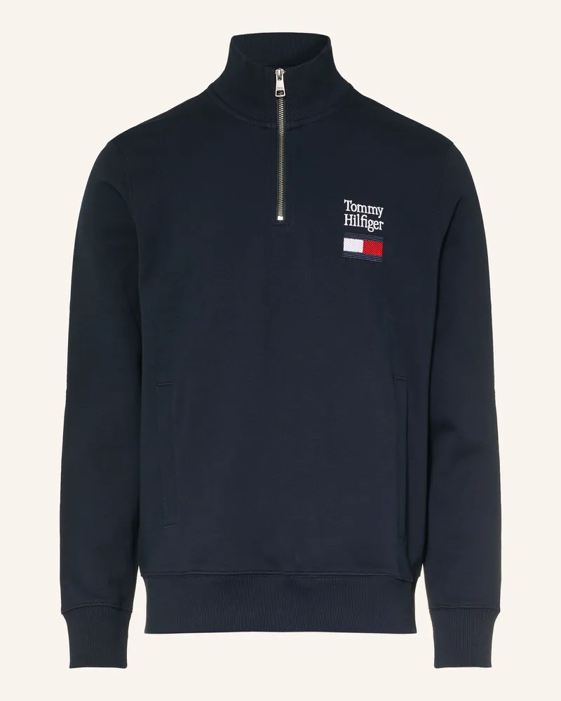 Tommy Hilfiger Sweat-Troyer blau Dunkelblau