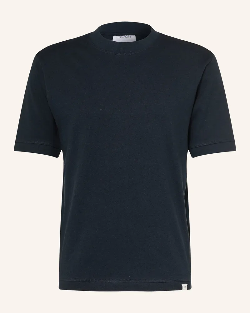 Nowadays T-Shirt blau Dunkelblau