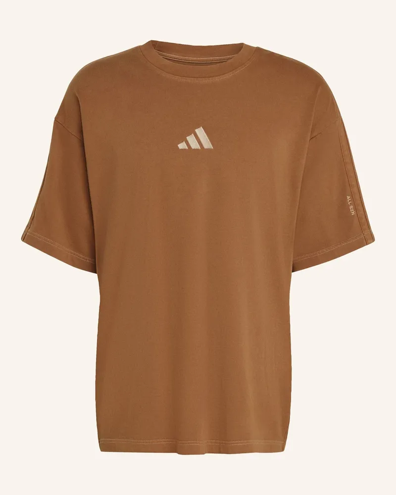 adidas T-Shirt ALL SZN Braun