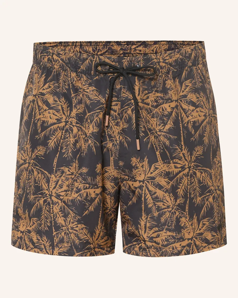 HUGO BOSS Badeshorts Bream schwarz Schwarz