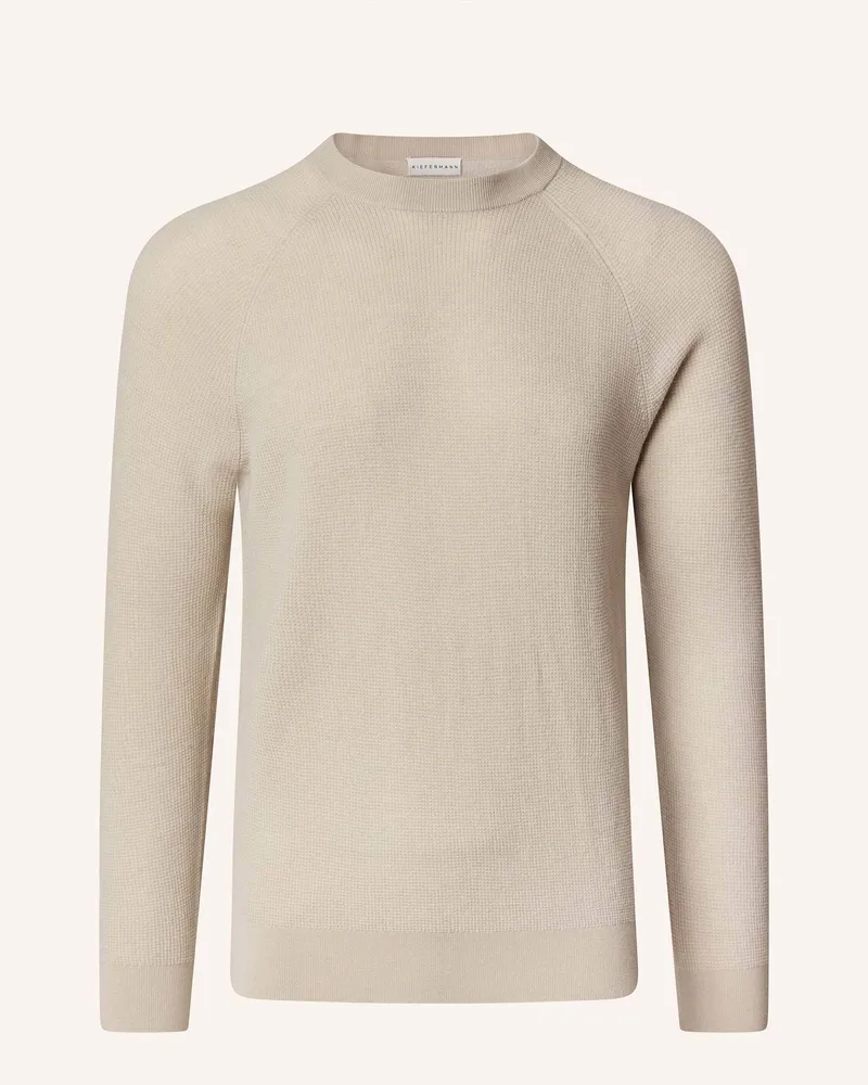KIEFERMANN Pullover Horold Aus Merino beige Beige