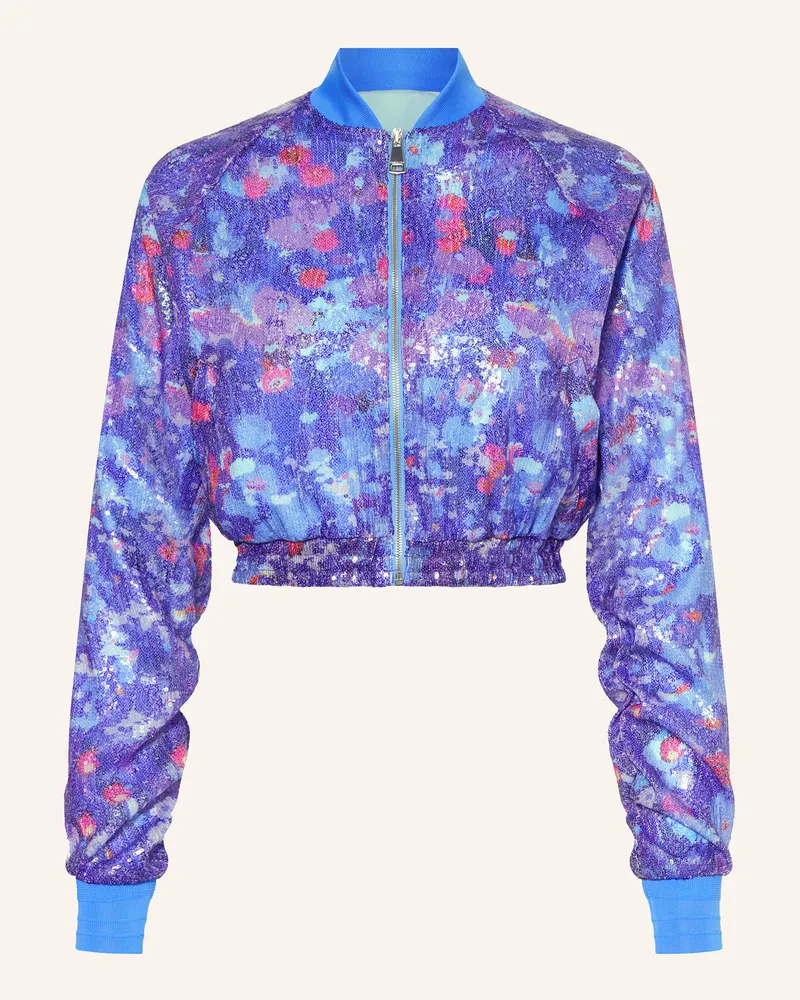 KHRISJOY Blouson mit Pailletten Lila