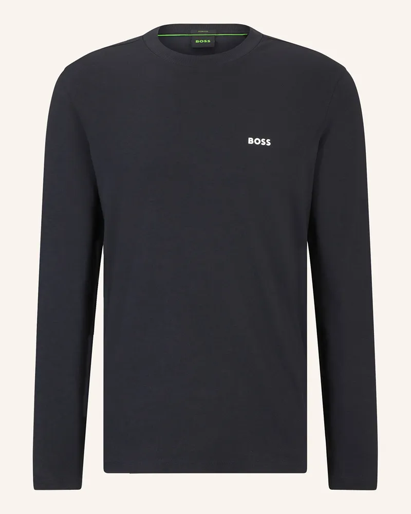HUGO BOSS Longsleeve Dunkelblau