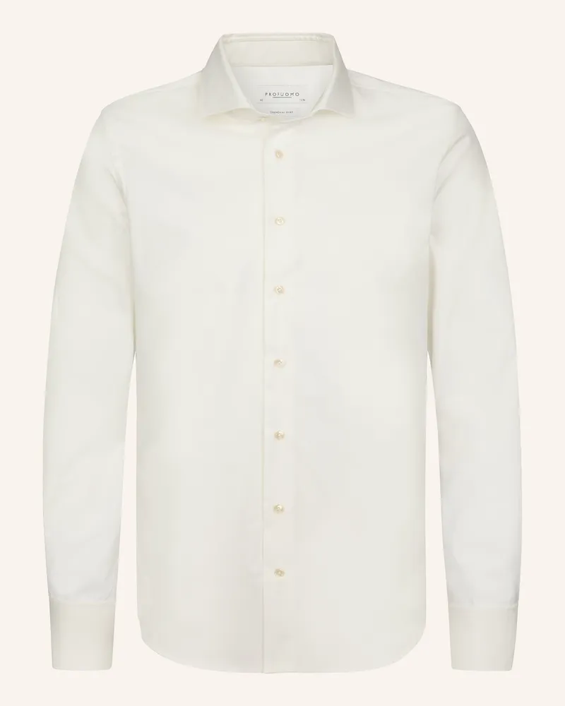 Profuomo Hemd weiss Ecru