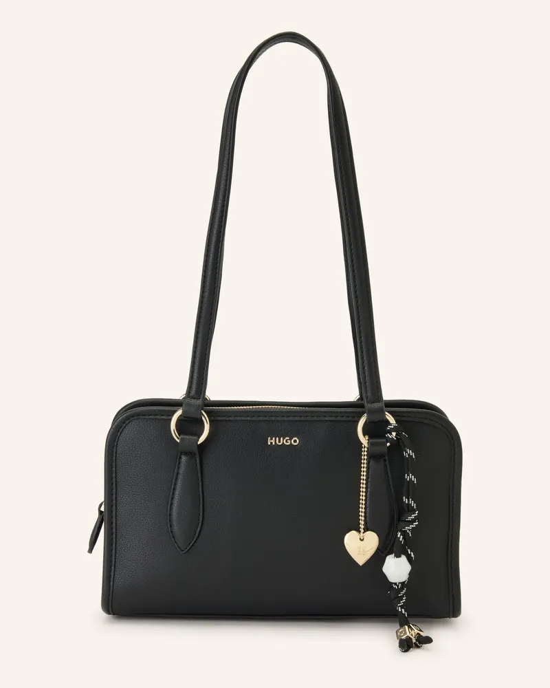 HUGO BOSS Umhängetasche Clioh Small schwarz Dunkelgelb