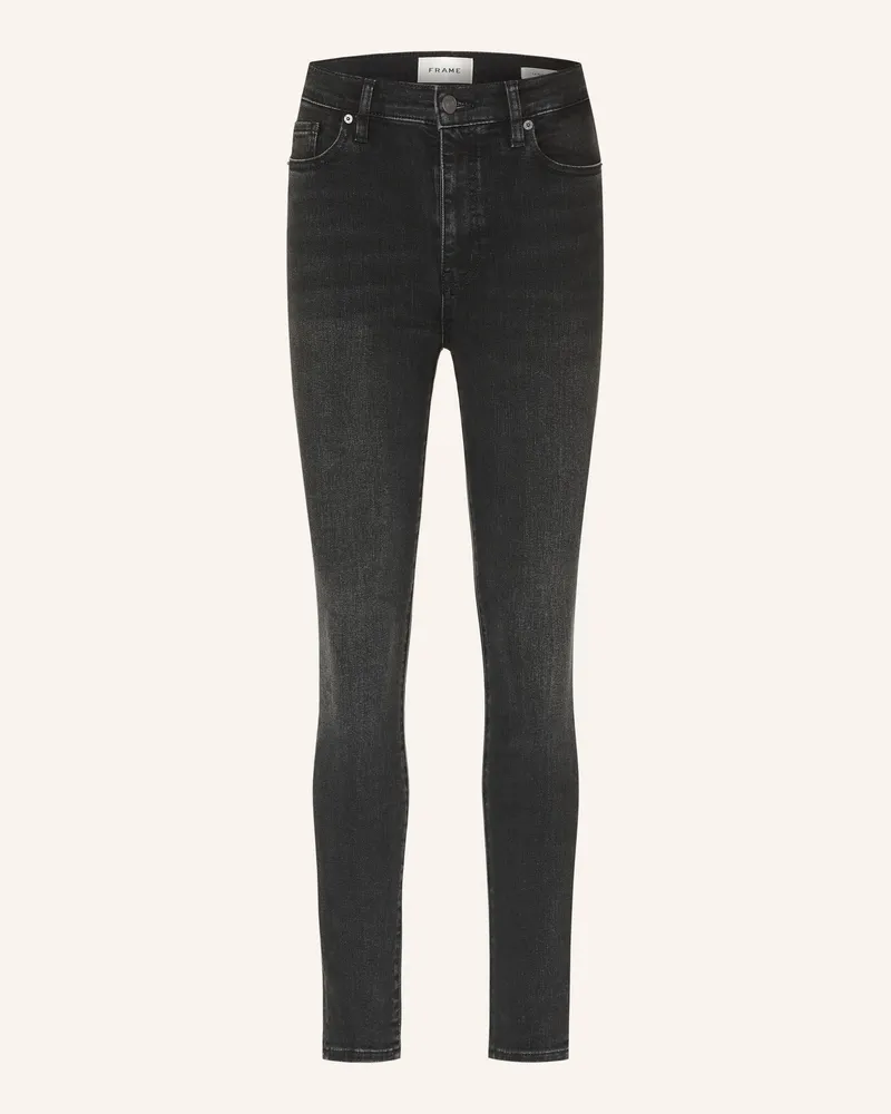 Frame Denim Skinny Jeans Le High Skinny grau Fabl