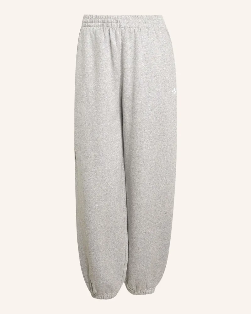 adidas Essentials Fleece-Jogginghose, Lockere Passform grau Grau