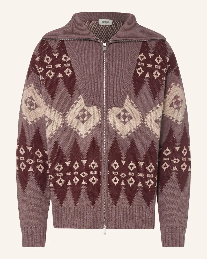 Drykorn Strickjacke Kyell rot Dunkelrot