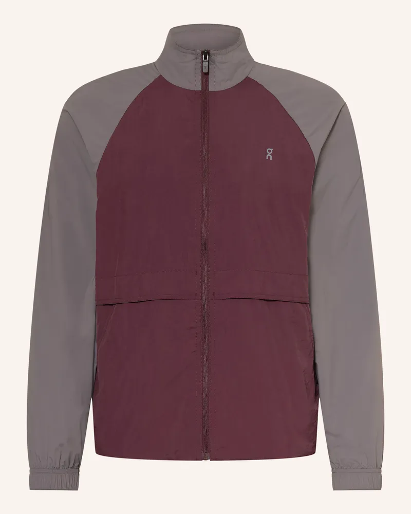 ON Funktionsjacke All-Day rot Dunkellila