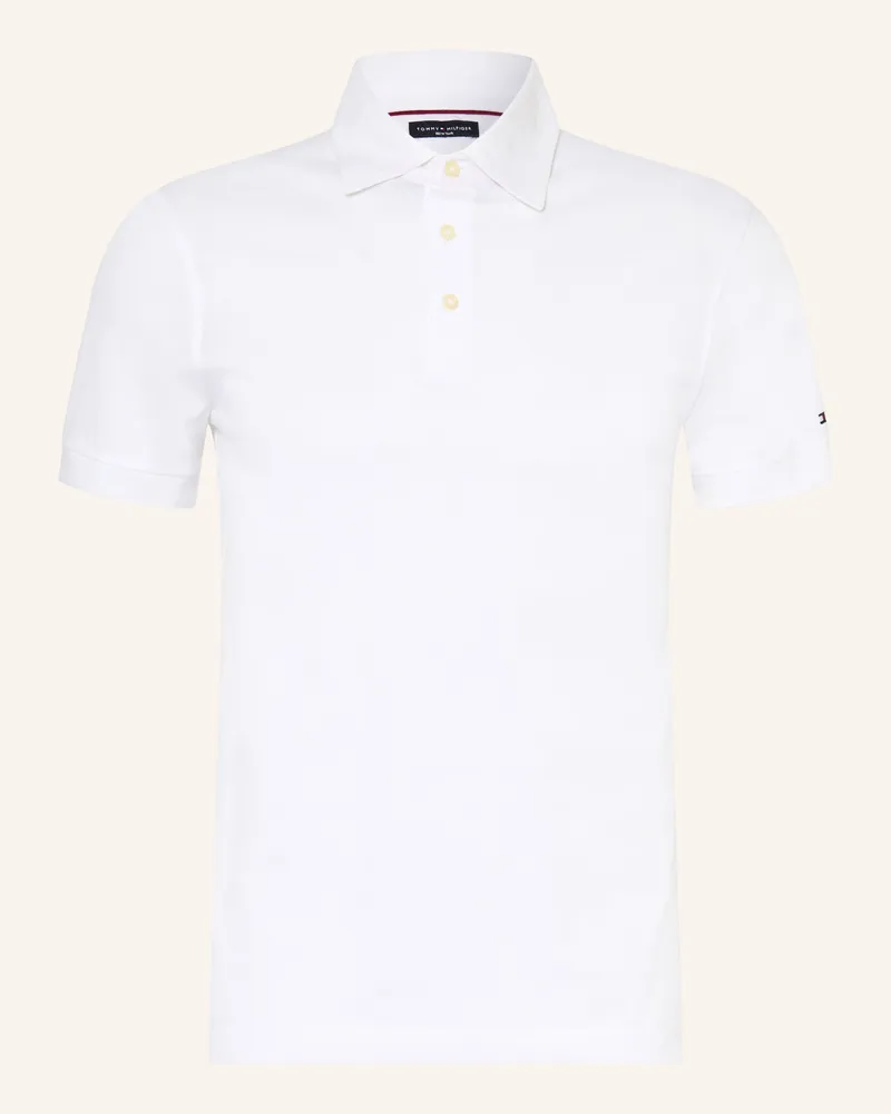 Tommy Hilfiger Piqué-Poloshirt weiss Weiss