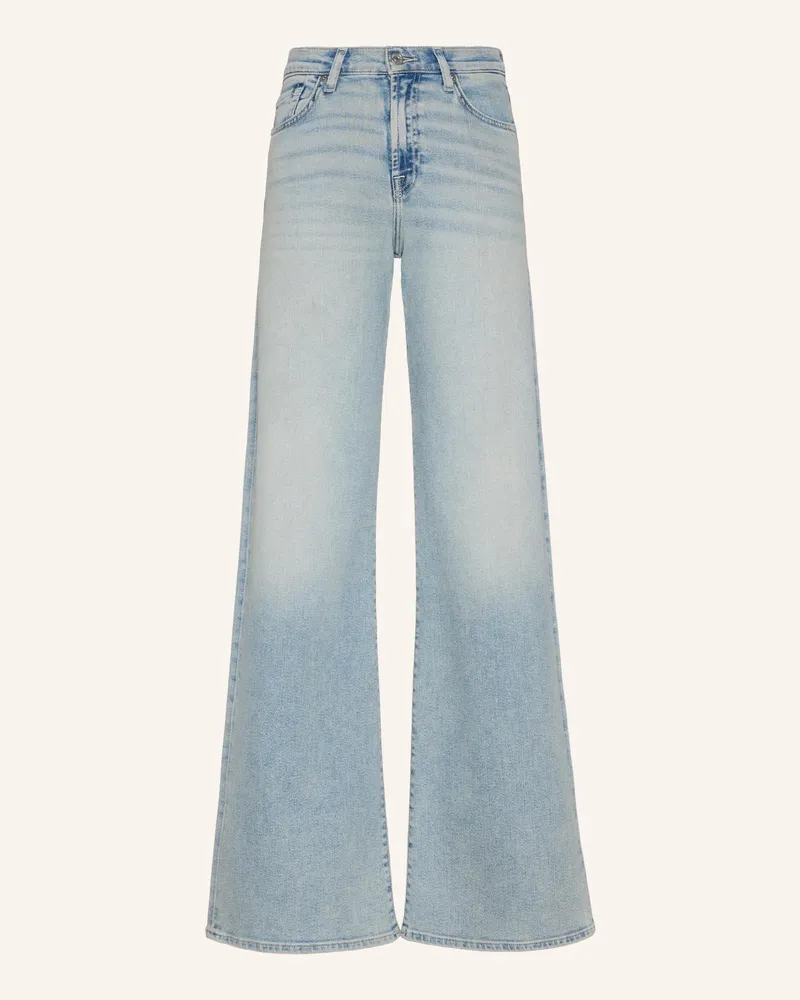 7 for all mankind Wide Leg Jeans Lotta blau Blau