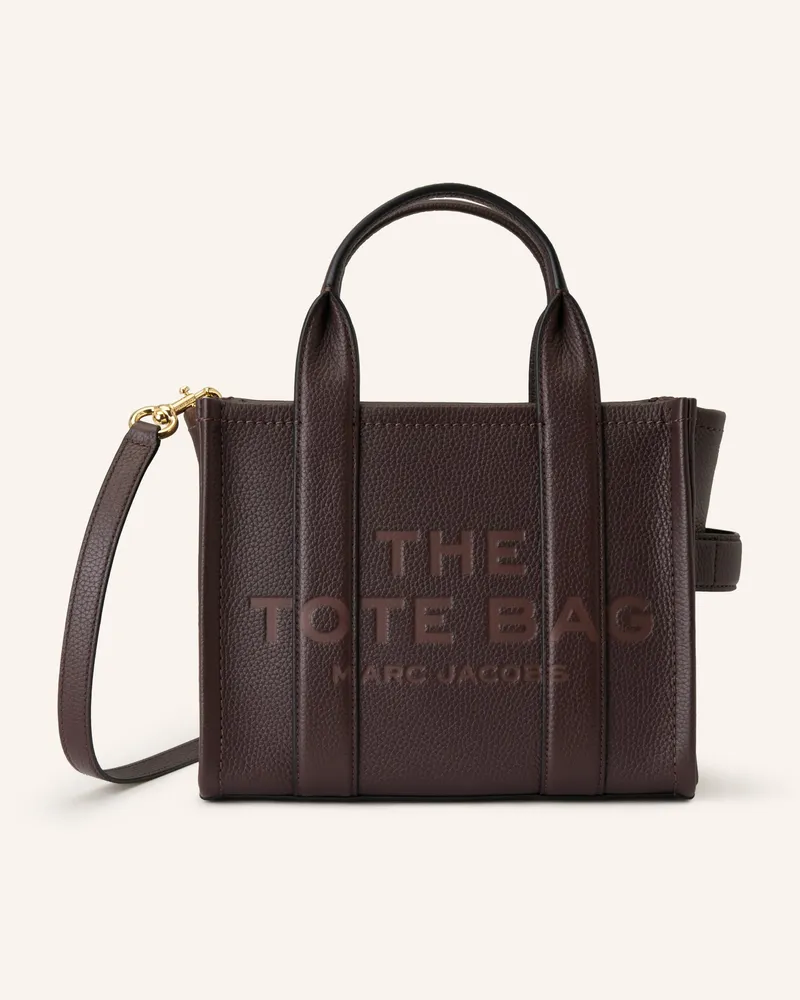Marc Jacobs Shopper The Small Tote Bag Leather braun Dunkelbraun