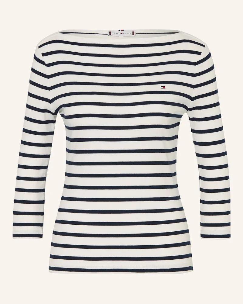 Tommy Hilfiger Shirt mit 3/4-Arm Weiss