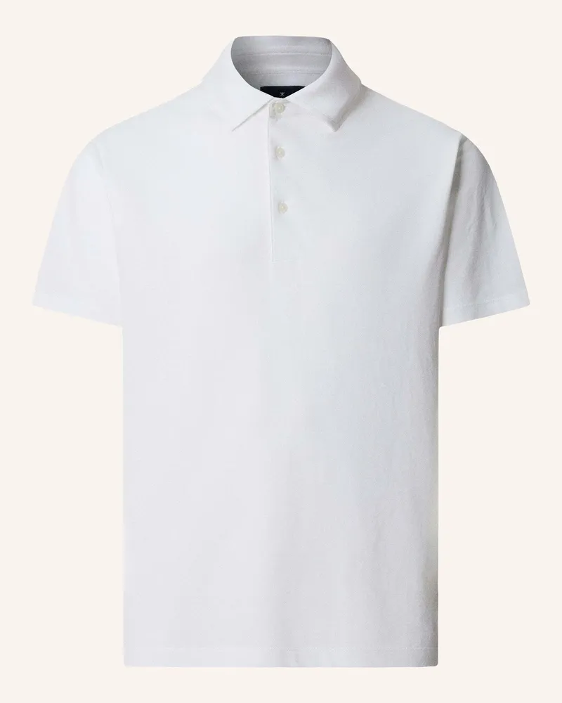 Hackett Poloshirt Gmd Pique Ss weiss Weiss