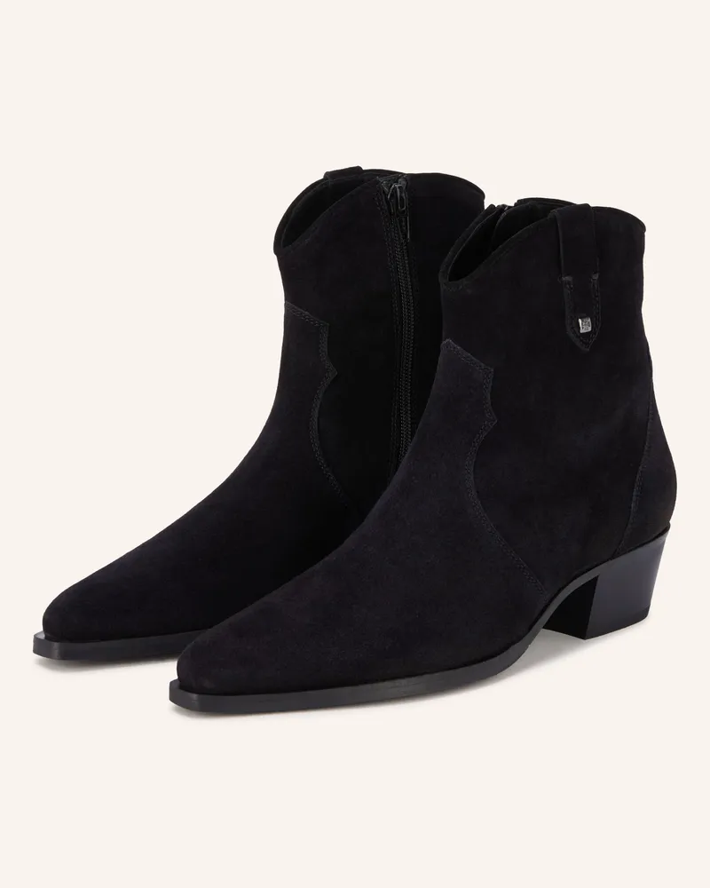 Högl Cowboy Boots schwarz Schwarz
