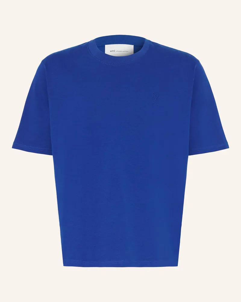 AMI Paris T-Shirt blau Blau