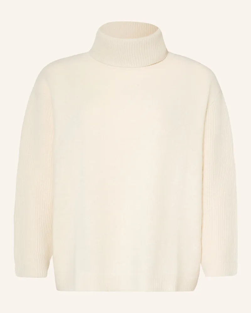Marina Rinaldi Rollkragenpullover Moli weiss Ecru