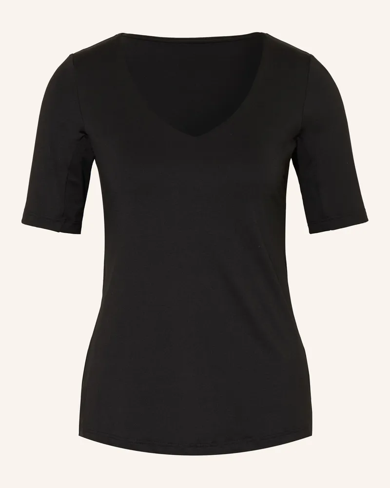 Mey T-Shirt Serie Blazershirt schwarz Schwarz