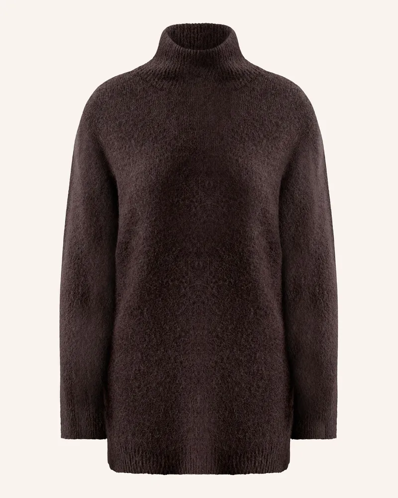 Oui  Pullover Dunkelbraun
