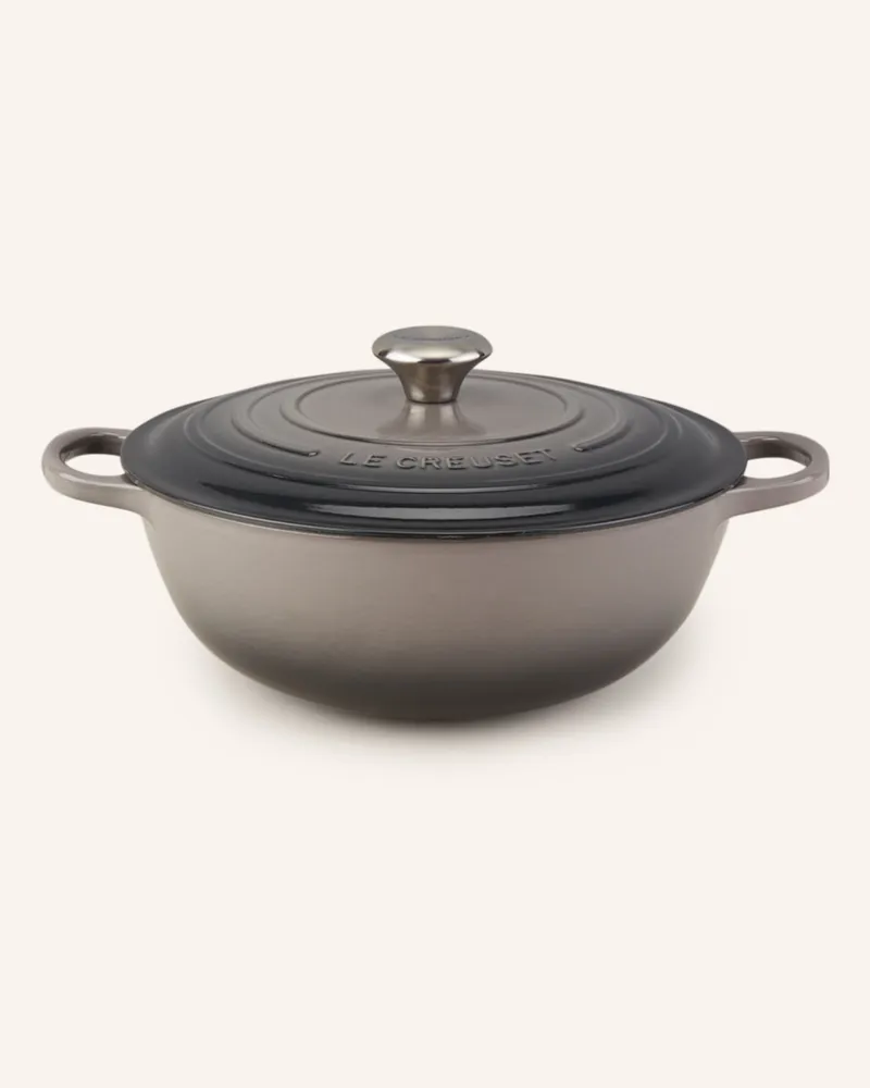 Le Creuset Kochtopf La Marmite Signature grau Flint