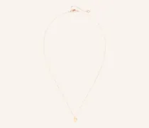 Halskette CHAIN SPARKLE, 1,0 MM, 42 CM aus 18 Karat Roségold