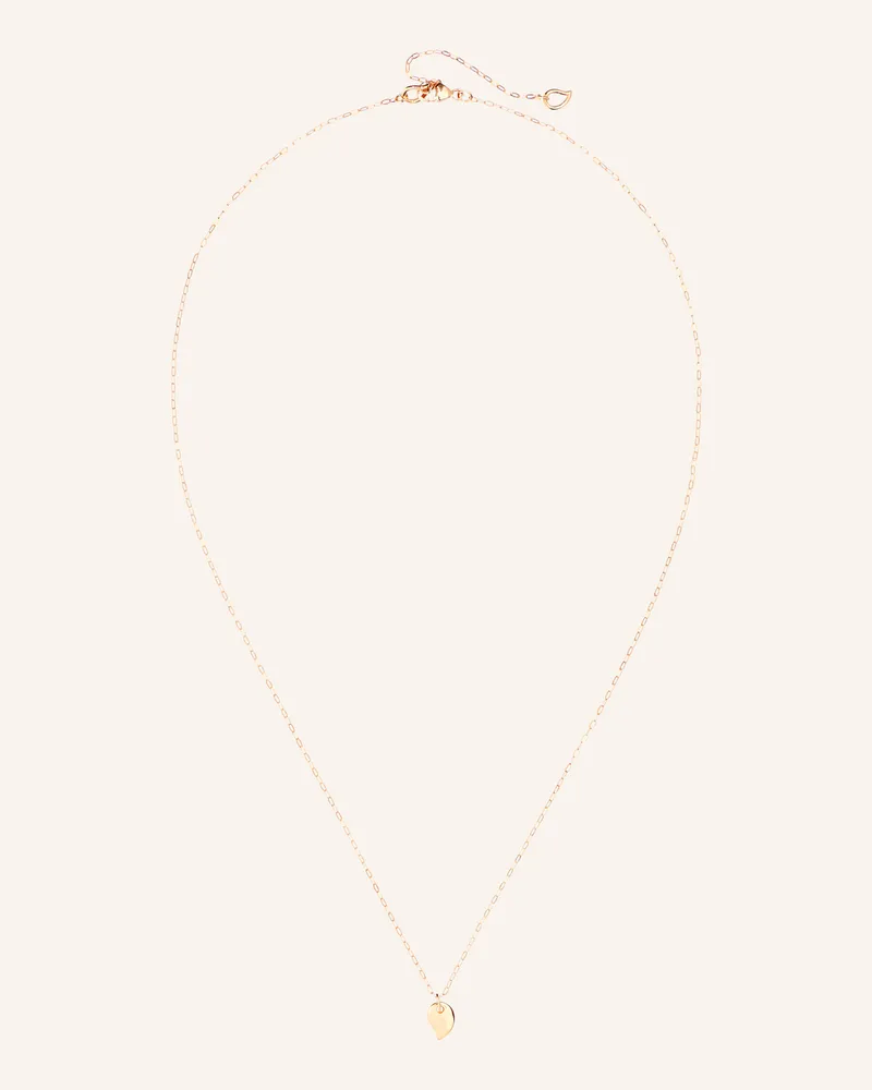 TAMARA COMOLLI Halskette CHAIN SPARKLE, 1,0 MM, 42 CM aus 18 Karat Roségold Roségold