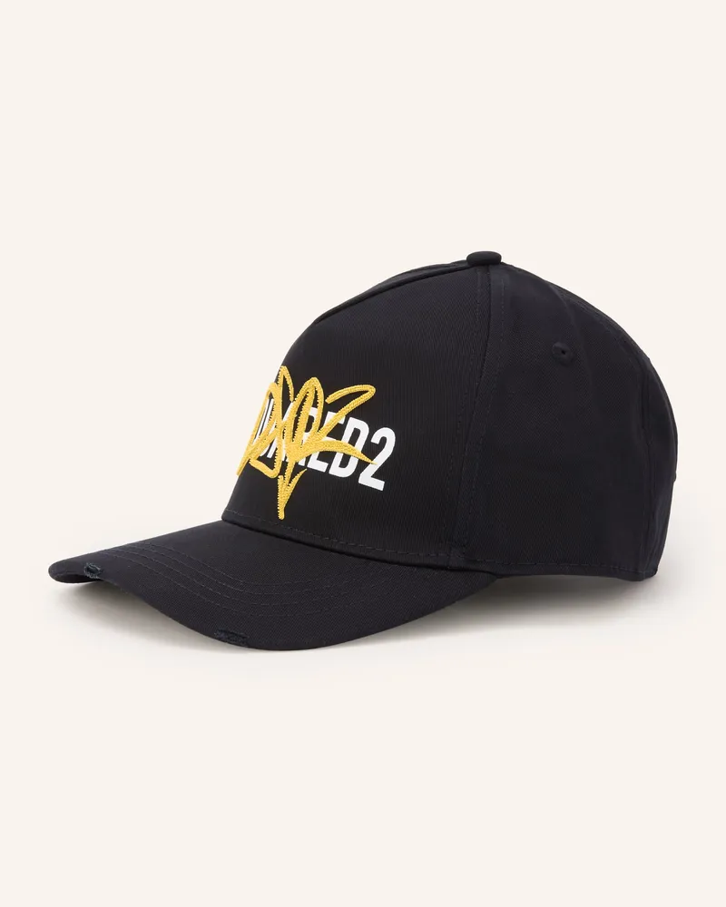 Dsquared2 Cap schwarz Schwarz