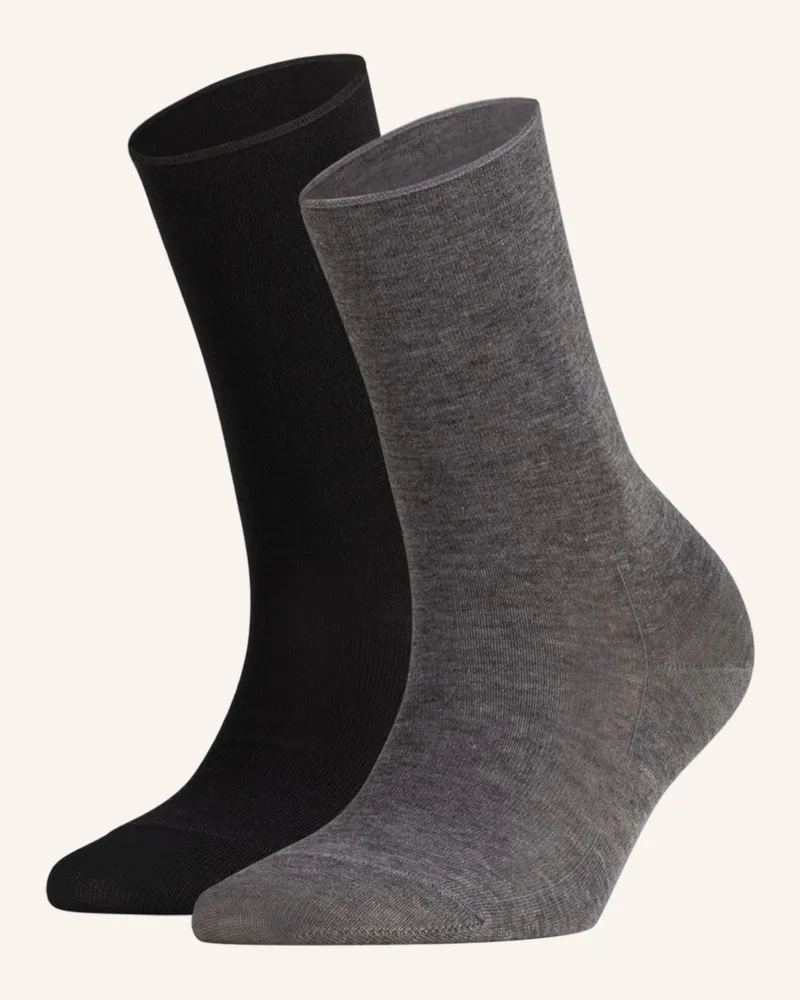 Falke 2er-Pack Socken Active Breeze schwarz 0020