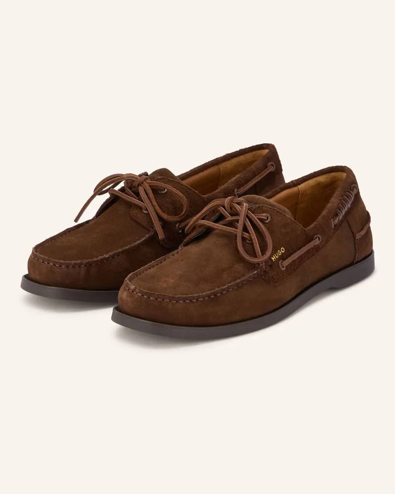 HUGO BOSS Bootsschuhe Darcy braun Braun