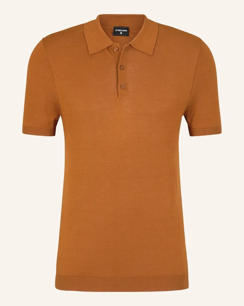 Strellson Poloshirt gelb Braun