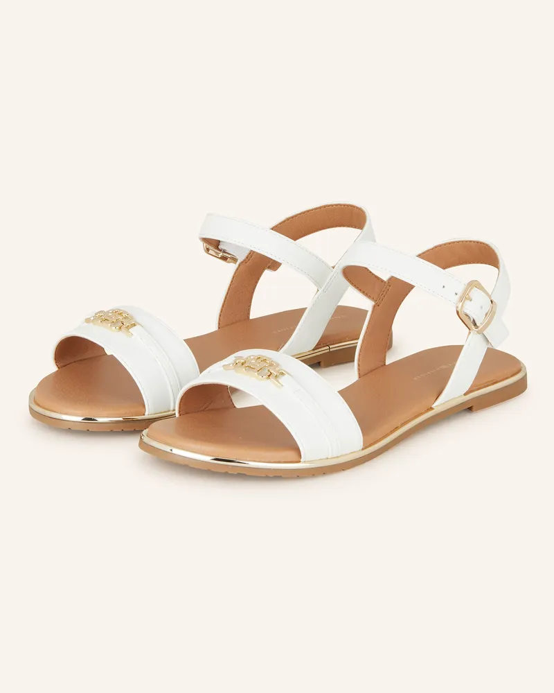 Tommy Hilfiger Sandalen Weiss