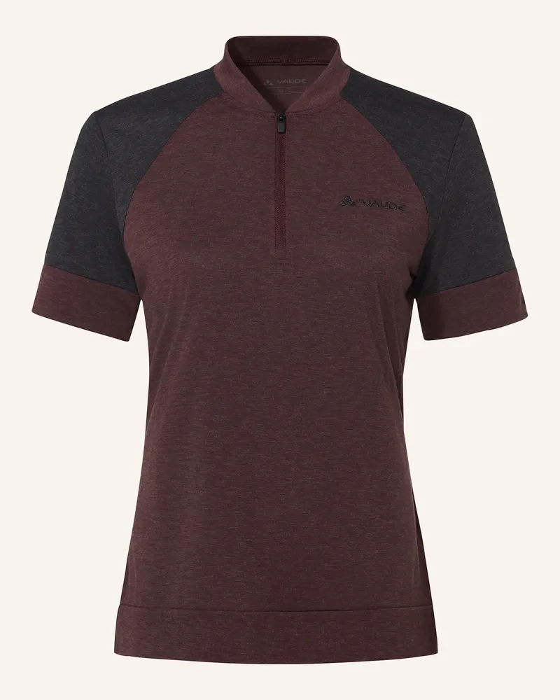 Vaude Radshirt Altissimo rot Beige