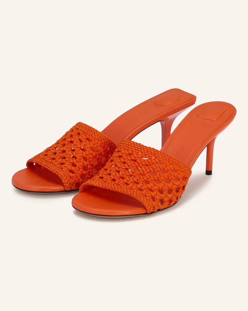 Jacquemus Mules Les Mules Cubisto orange Orange