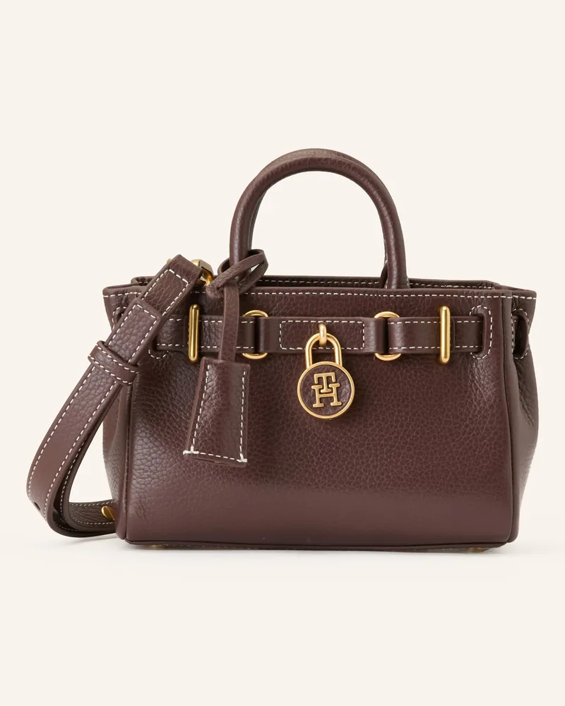 Tommy Hilfiger Handtasche Dunkelbraun