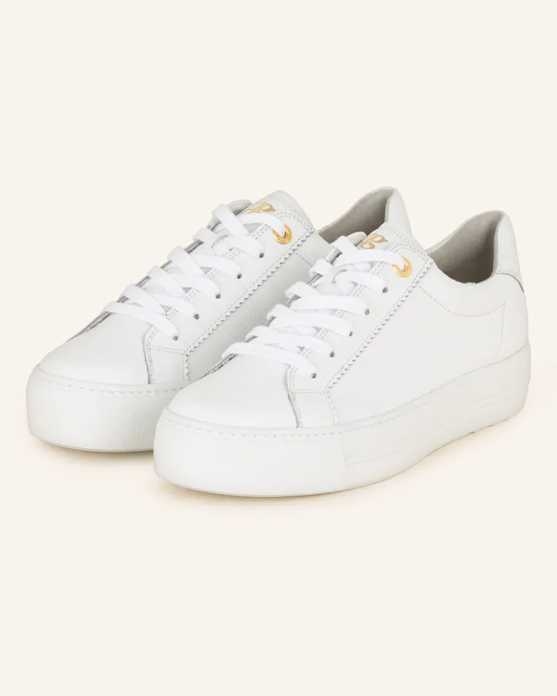 paul green Sneaker weiss Weiss