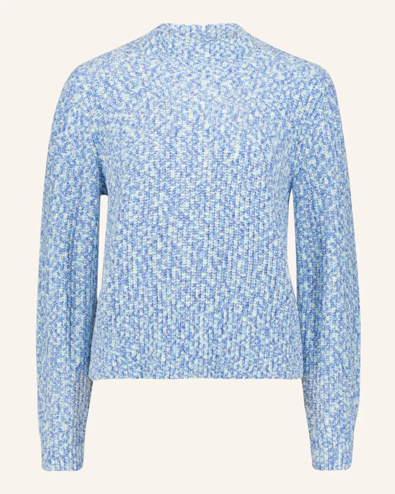 Betty Barclay Strickpullover Mit Stehkragen blau Hellblau