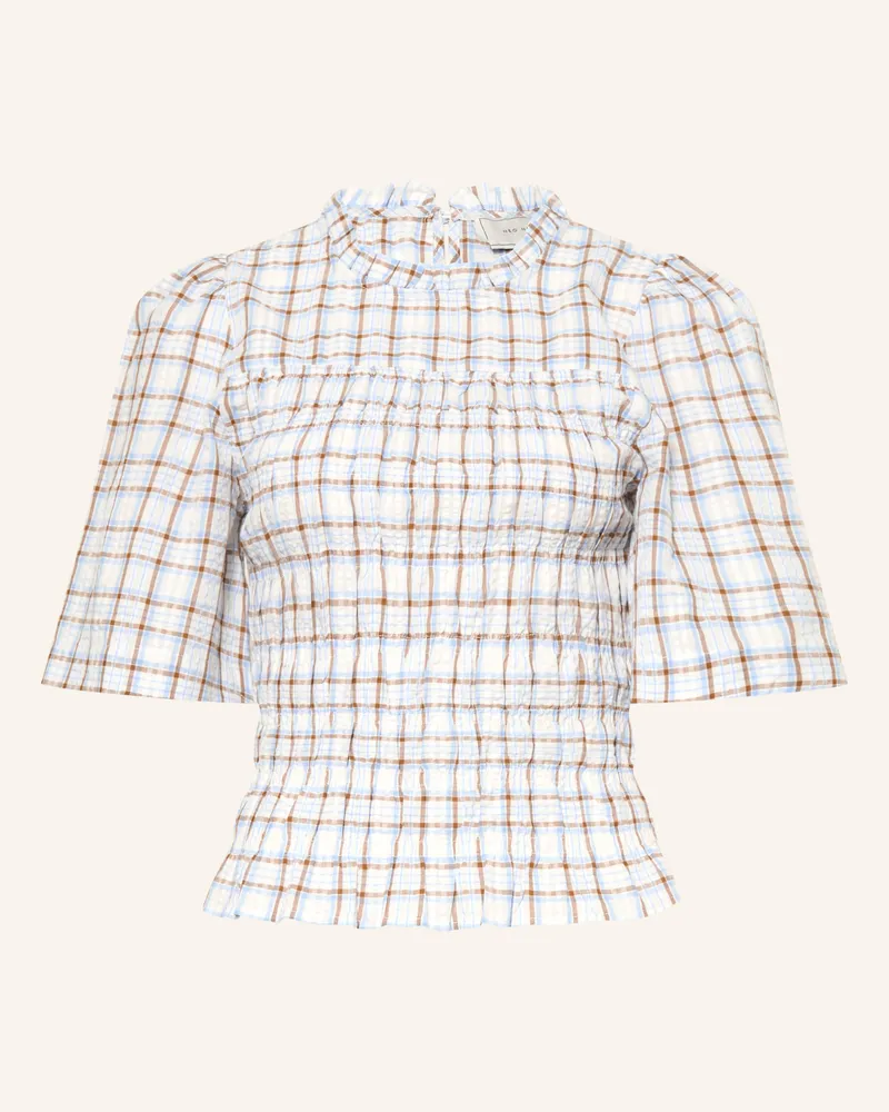 Neo Noir Blusenshirt Possini blau Weiss